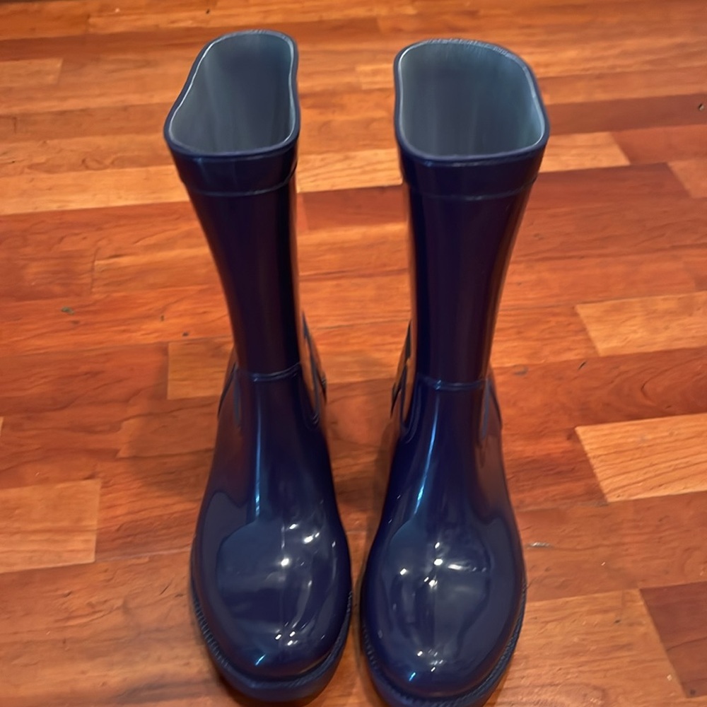 NWT The Drop Stella‎ Midshaft Rainboot Navy - Picture 6 of 8